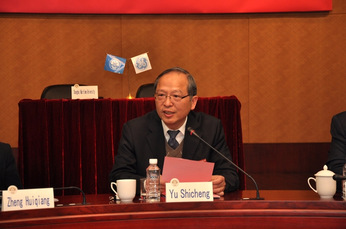 校党委书记於世成致辞 校党委书记於世成致辞