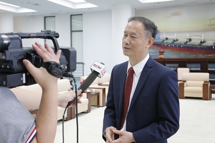 金永兴书记接受央视采访 金永兴书记接受央视采访