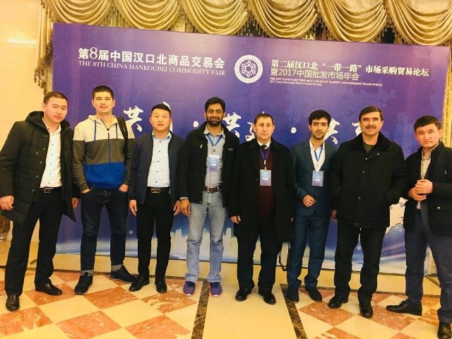 阿杜参加第二届汉口北“一带一路”市场采购贸易论坛 阿杜参加第二届汉口北“一带一路”市场采购贸易论坛