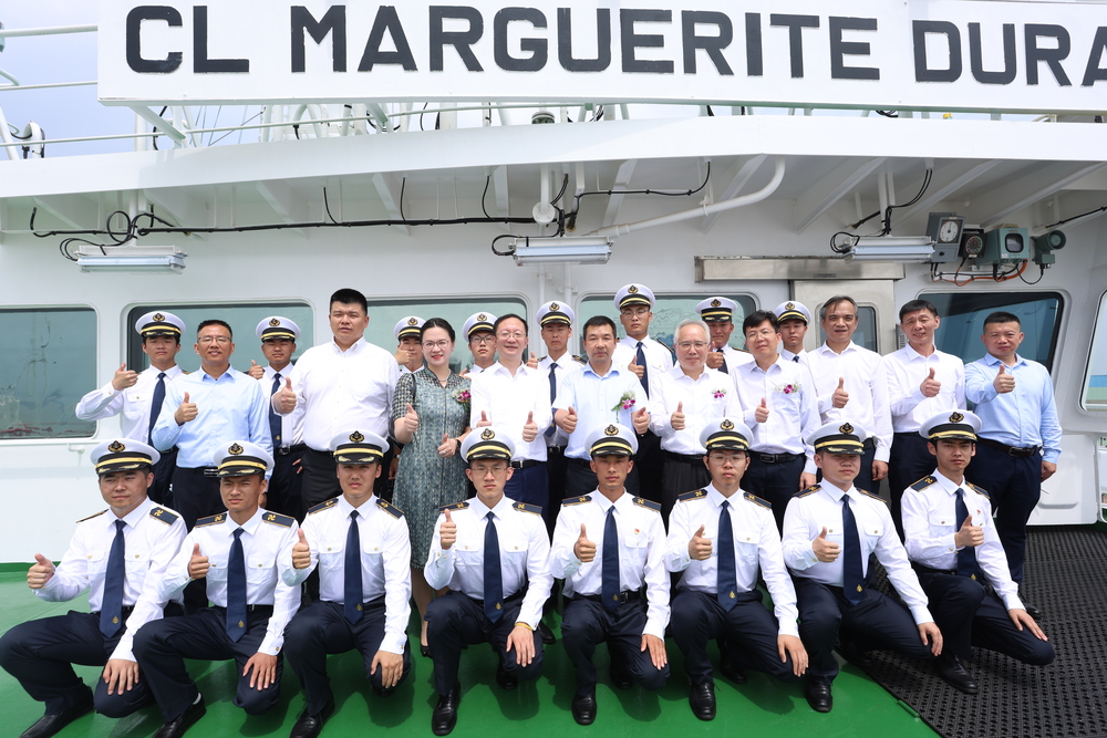 山东海运油化品船舶青年管理人才首期培训班合影