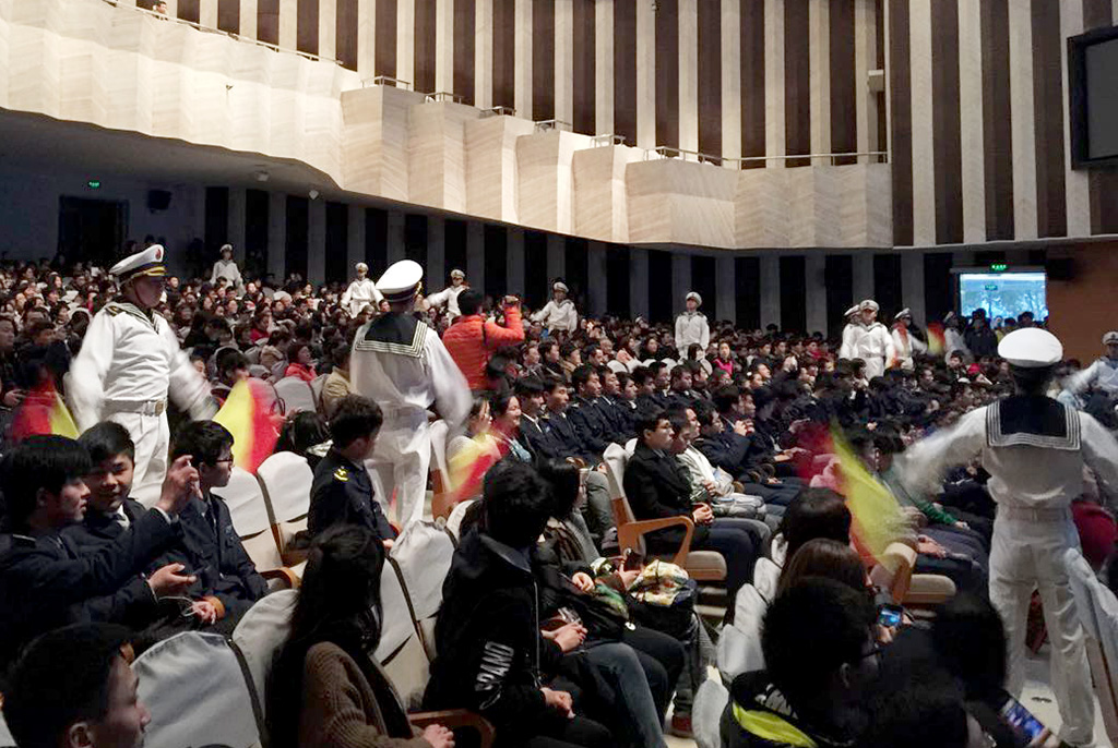 旗语表演