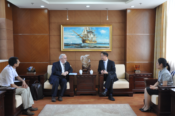 金永兴副校长会见Neil A. Bellefontaine副校长