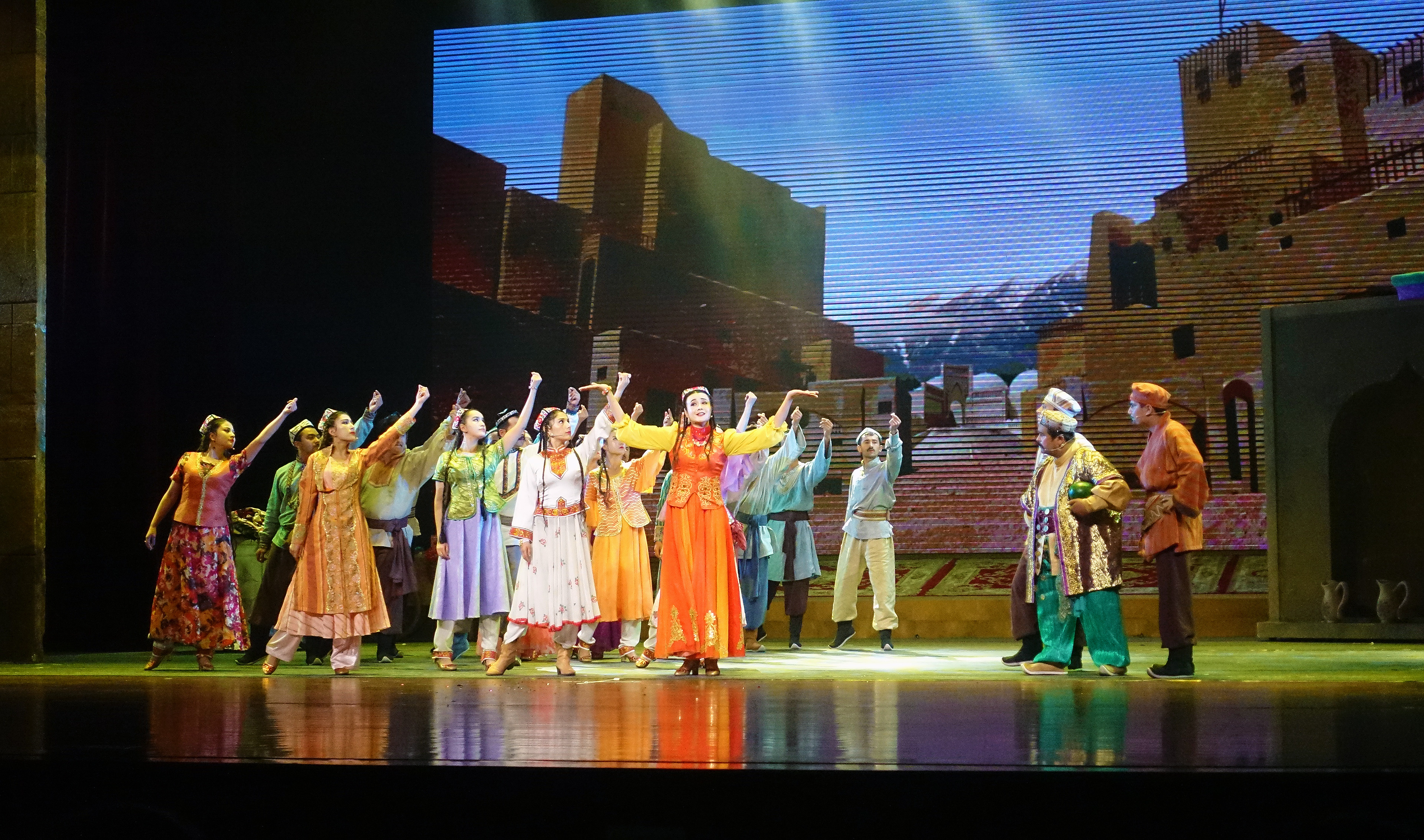 演出场景
