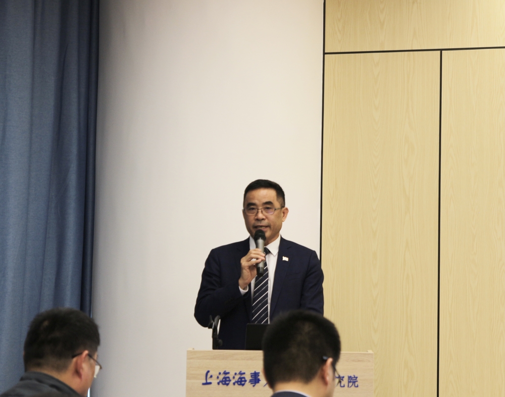 洲际船务集团控股有限公司执行董事、总经理陈泽凯致辞