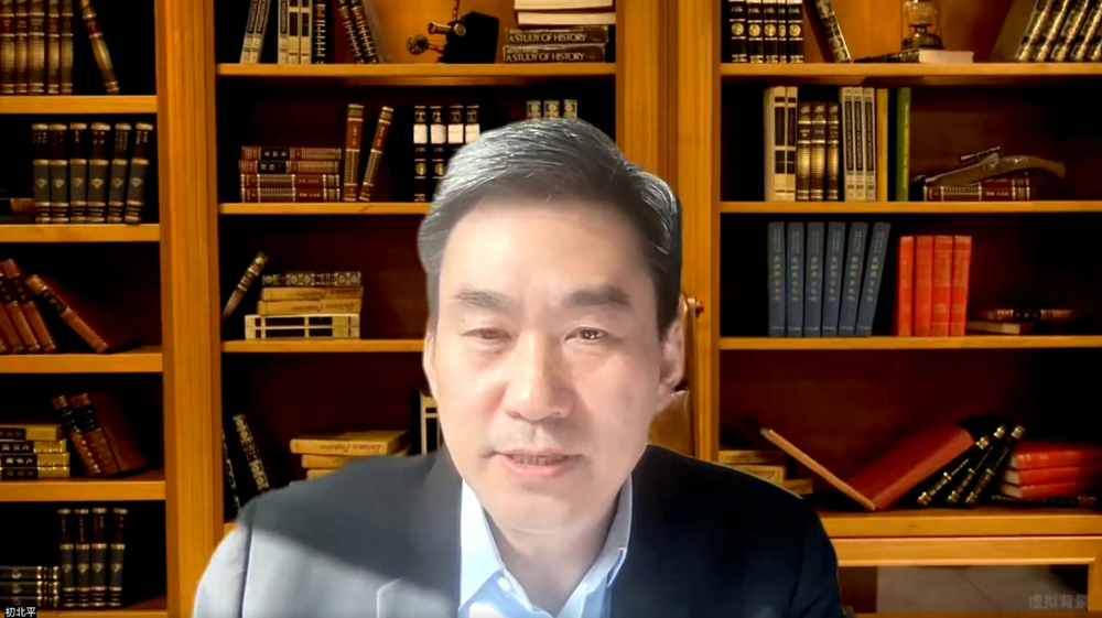 中国航海学会海事法律专业委员会、上海海事大学校长初北平出席研讨会并发言