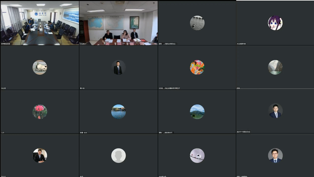线上研讨会进行中