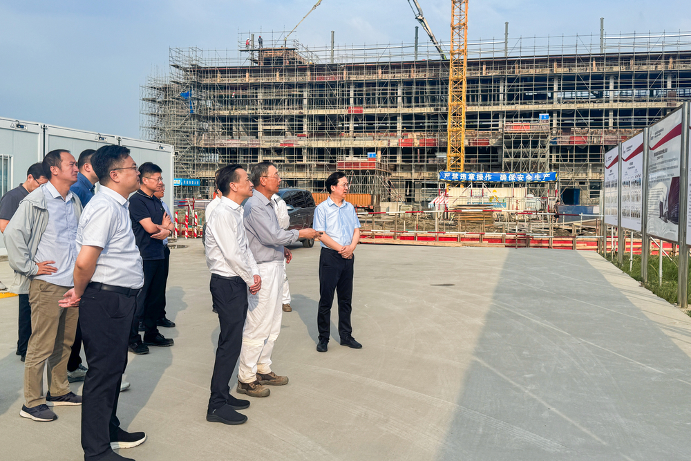 实地调研启东惠生海工装备有限公司