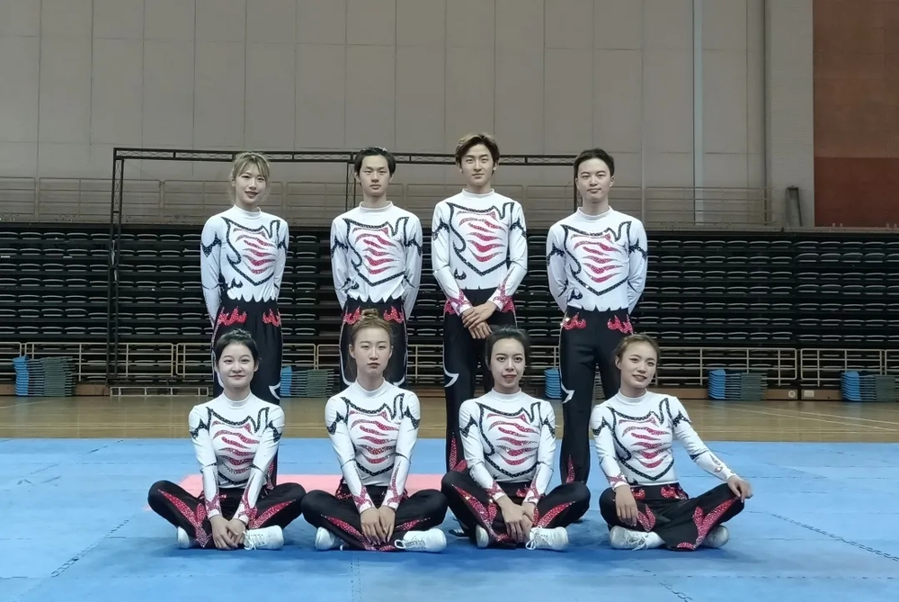 健美操2队获得团体操自选健身一等奖