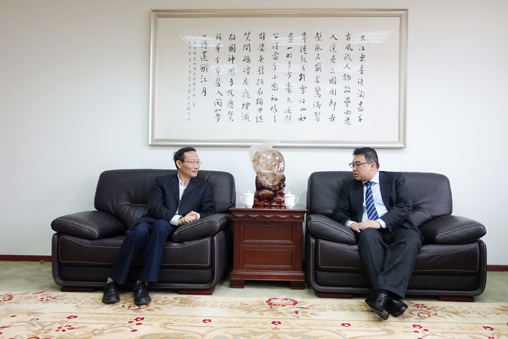 黄有方校长会见王家昆