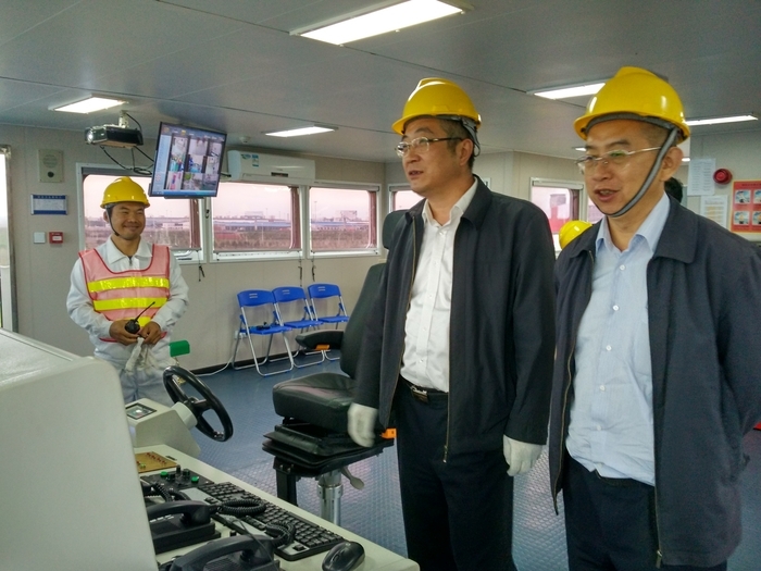 2016年10月26日,上海海事局组织审核组对液货船培训资质核验 2016年10月26日,上海海事局组织审核组对液货船培训资质核验