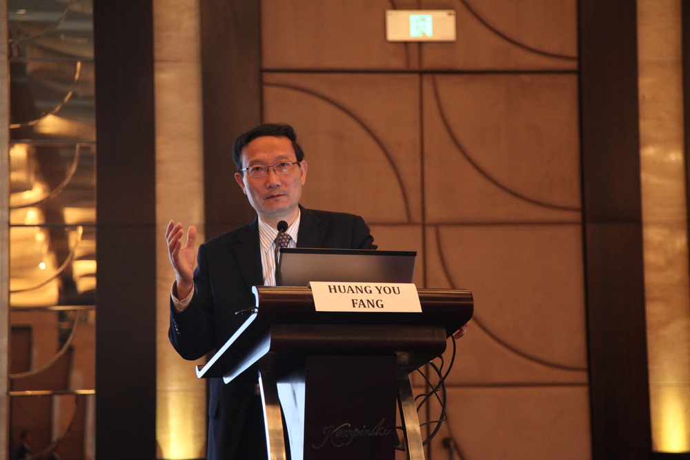 黄有方校长作主旨演讲