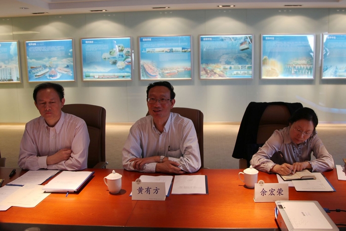 黄有方校长致欢迎辞