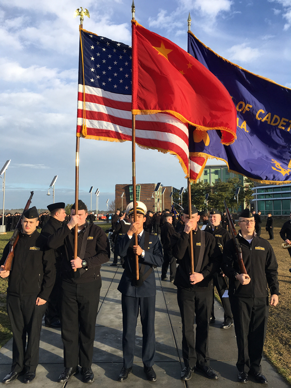 作为美国麻省海事学院中国学生代表 作为美国麻省海事学院中国学生代表