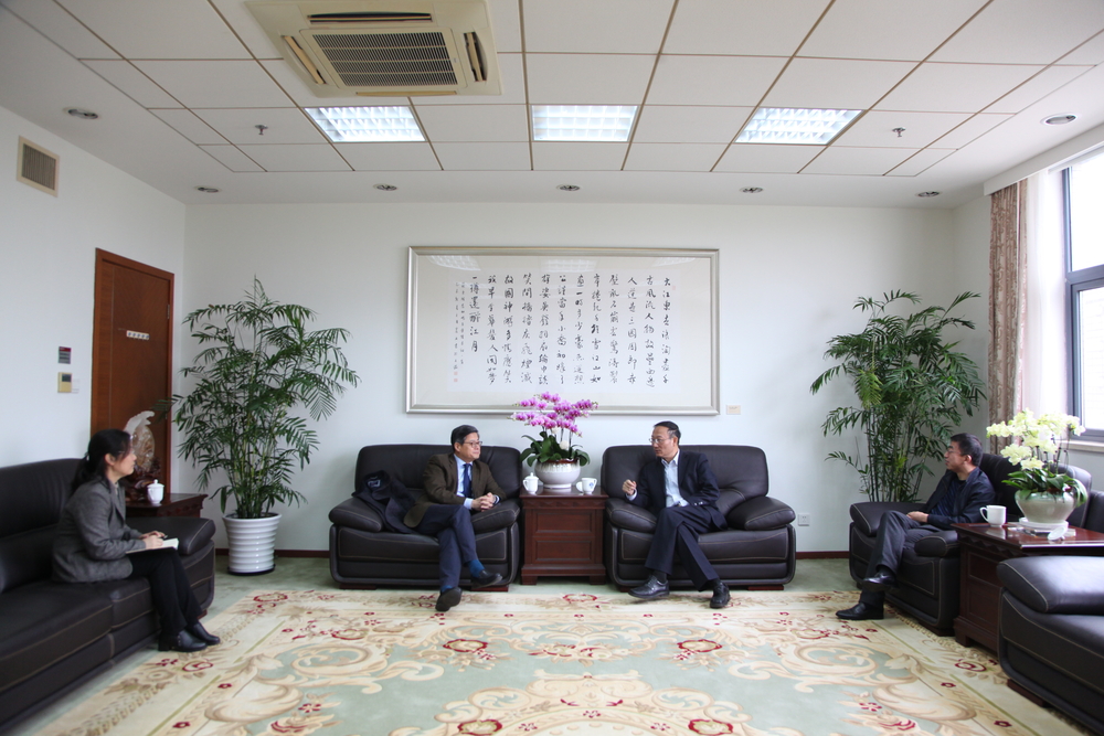 黄有方校长与马燕生先生座谈交流