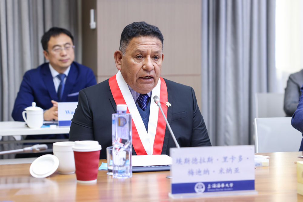埃斯德拉斯·里卡多·梅迪纳·米纳亚讲话
