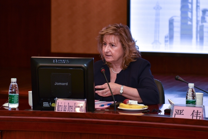 葡萄牙里斯本大学学院副校长Maria das Dores Guerreiro教授总结讲话