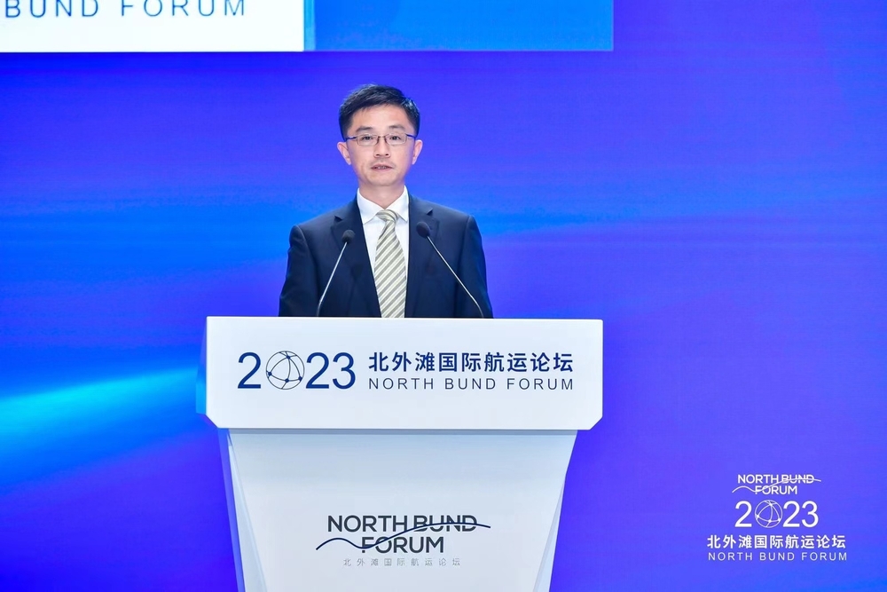 20230927144757359200.jpg 上海市人民政府副秘书长王为人致辞