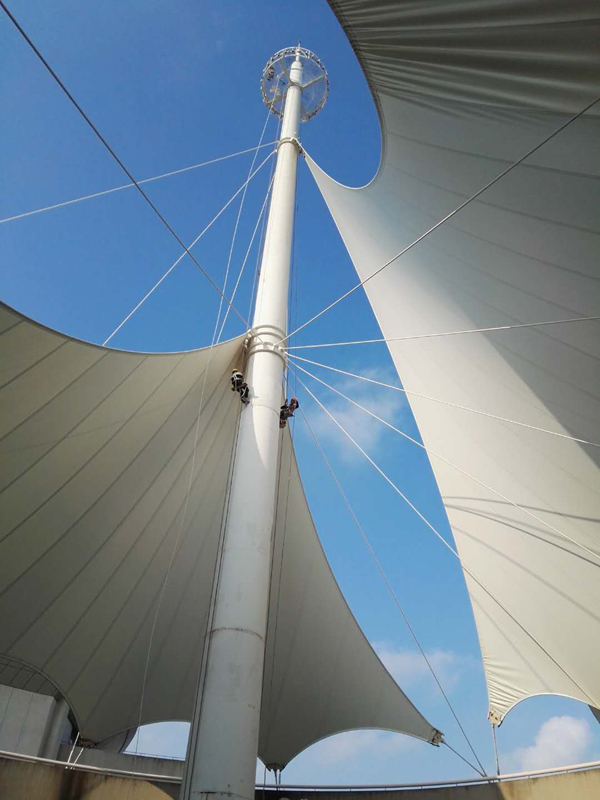 体育馆桅杆维修施工 体育馆桅杆维修施工