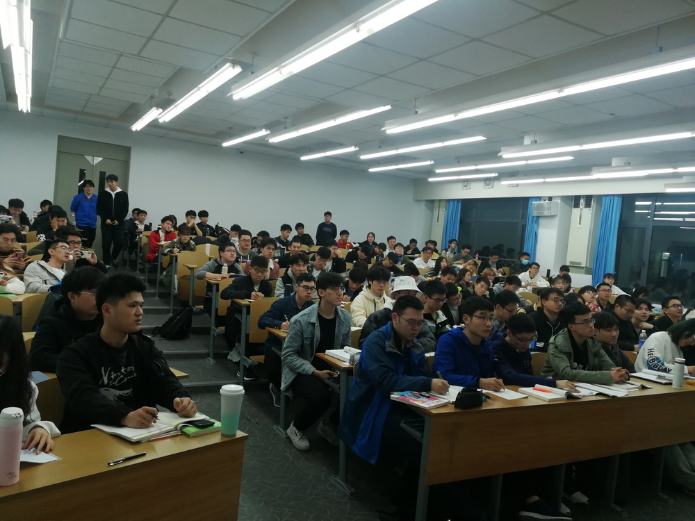 文理学院考研数学公益辅导班现场