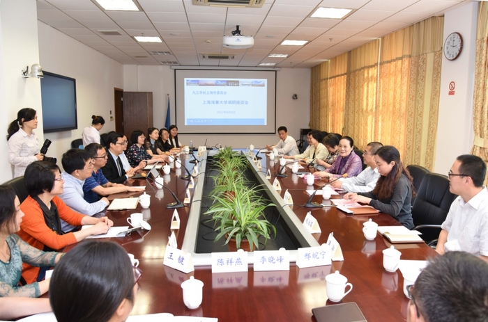 九三学社中央副主席赵雯一行来我校调研座谈