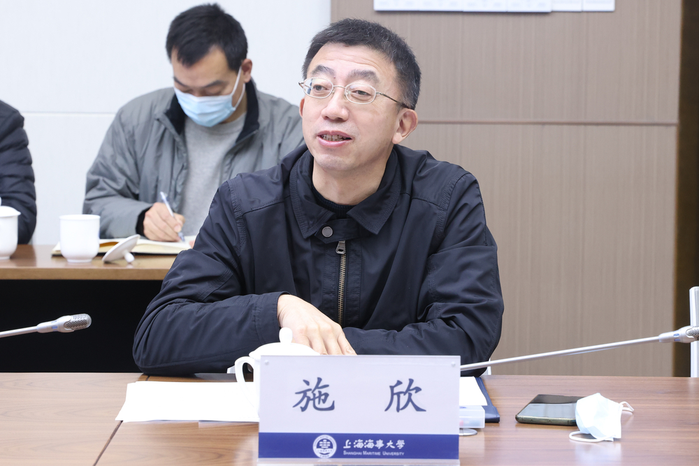 质量管理体系最高管理者代表施欣副校长致辞
