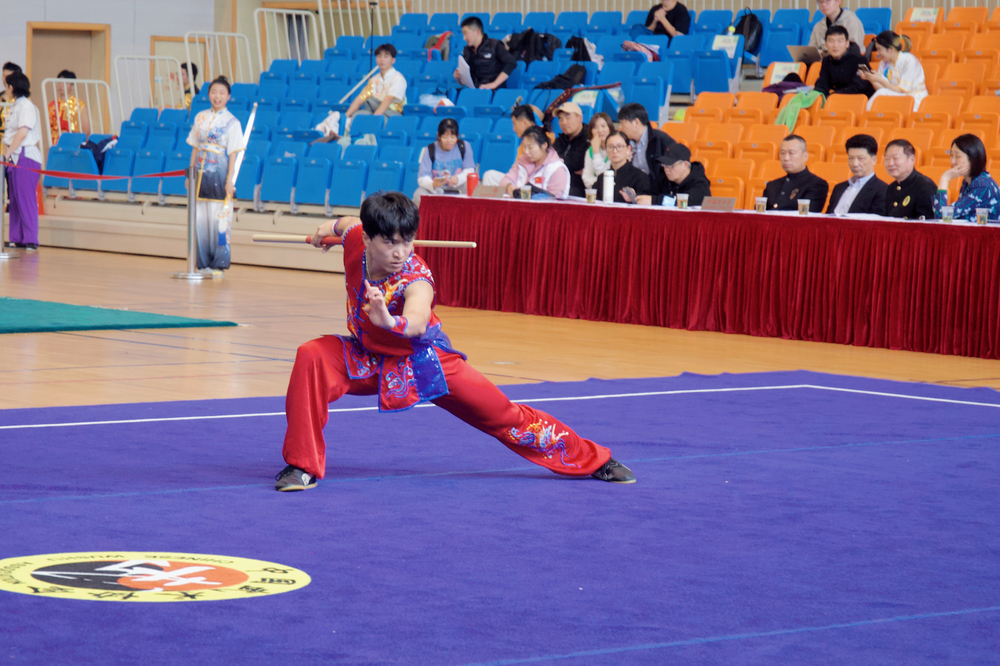 南棍项目比赛中（张帅）