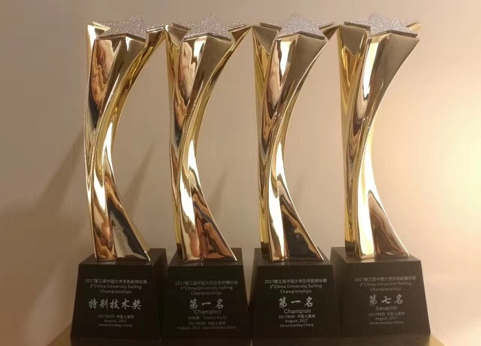 我校帆船代表队荣获四项大奖  我校帆船代表队荣获四项大奖