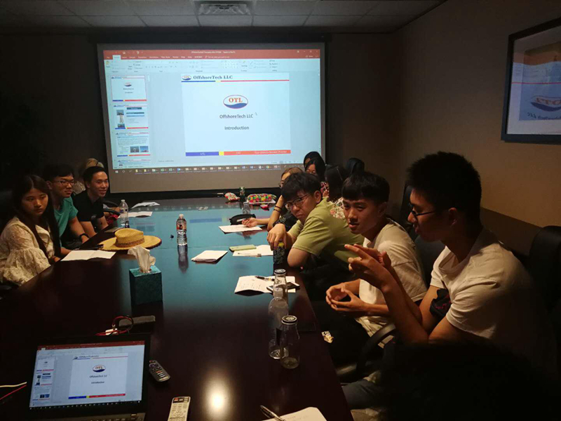 OTL公司交流(美国新奥尔良大学暑期学习项目)  OTL公司交流(美国新奥尔良大学暑期学习项目)