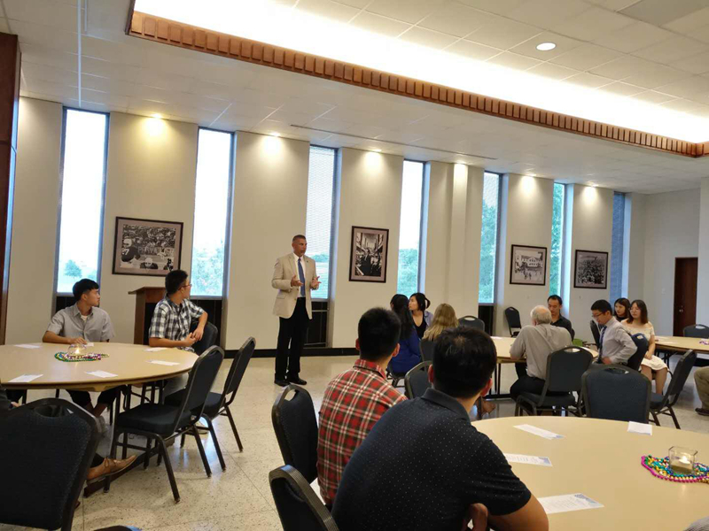 欢迎会(美国新奥尔良大学暑期学习项目) 欢迎会(美国新奥尔良大学暑期学习项目)