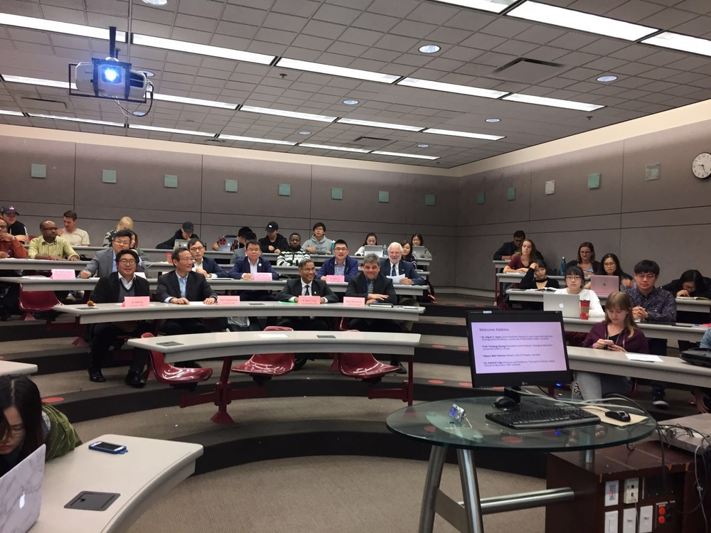 运输物流与区域发展国际研讨会开幕式会场