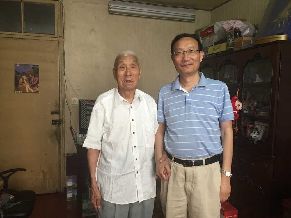 黄有方校长慰问老干部