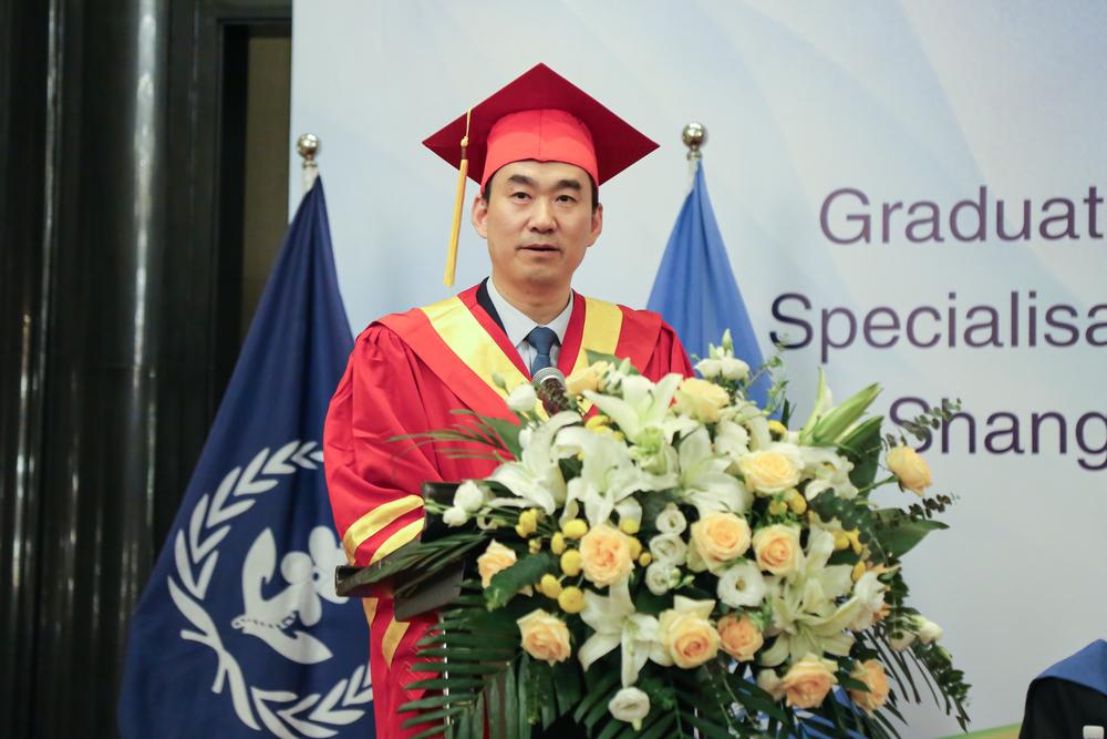 上海海事大学校长初北平致辞