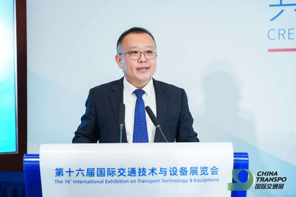 中国国际可持续交通创新和知识中心主任刘鹏讲话