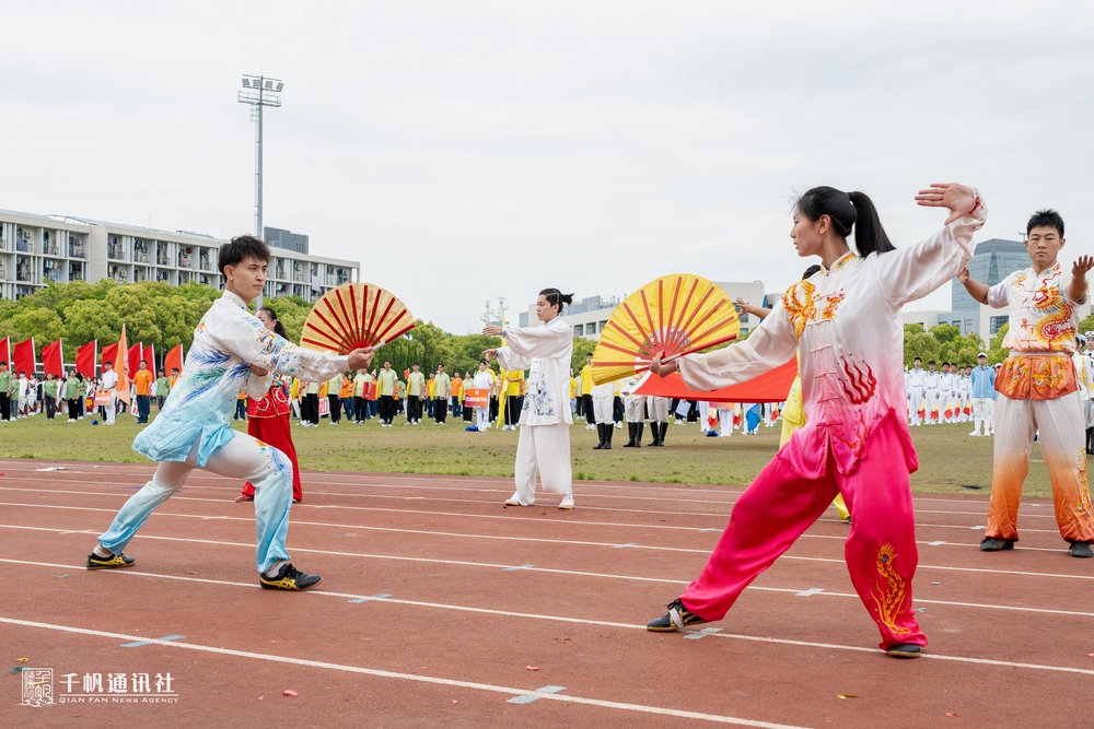 武术队表演