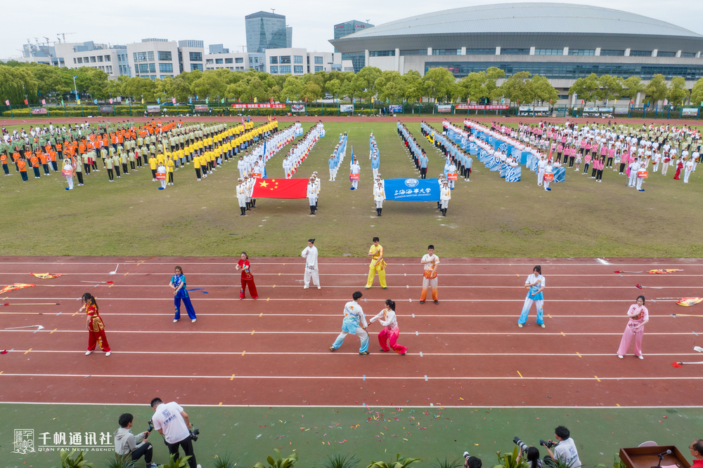 武术队表演