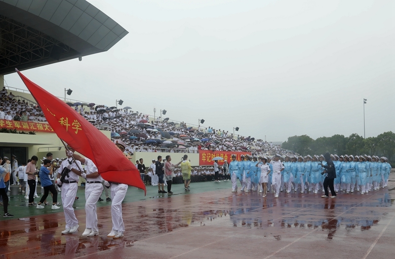 受阅方队 受阅方队