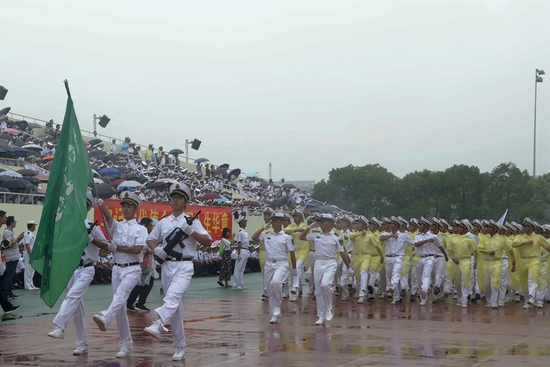 受阅方队 受阅方队