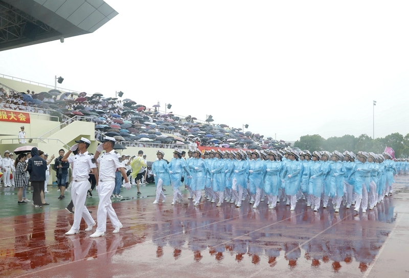 受阅方队 受阅方队