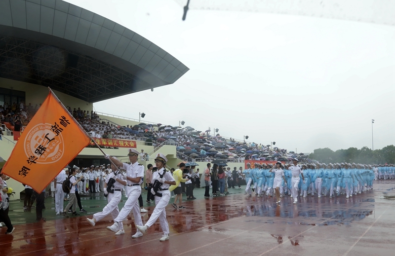 受阅方队 受阅方队