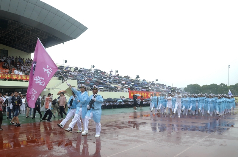 受阅方队 受阅方队