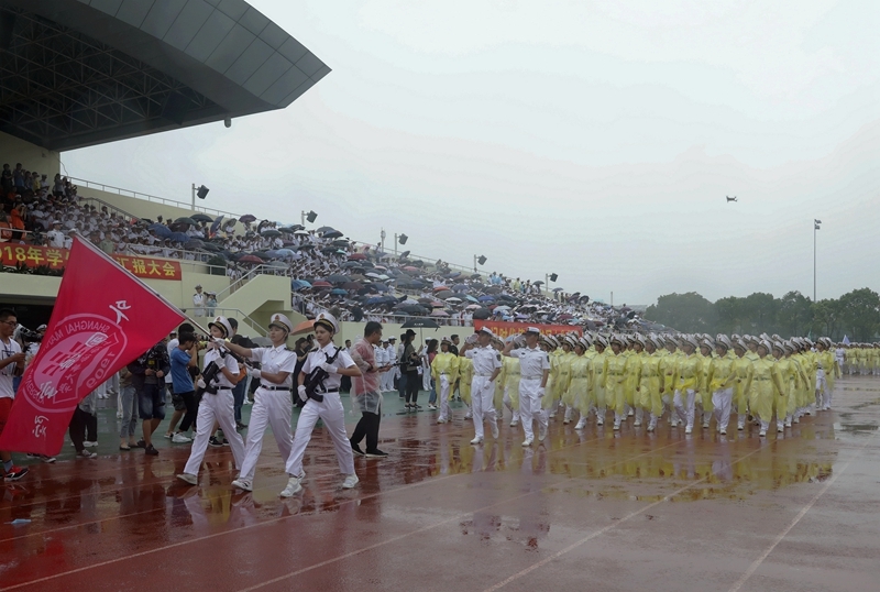 受阅方队 受阅方队