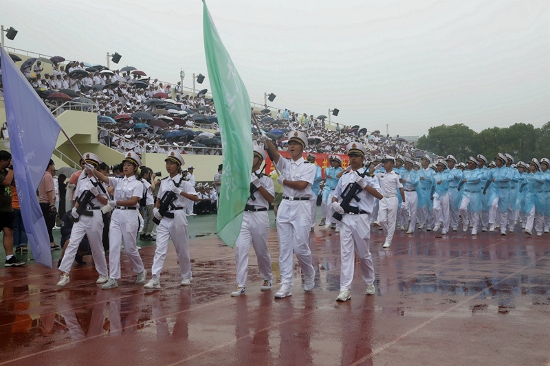 受阅方队 受阅方队