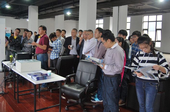 企业展览会现场