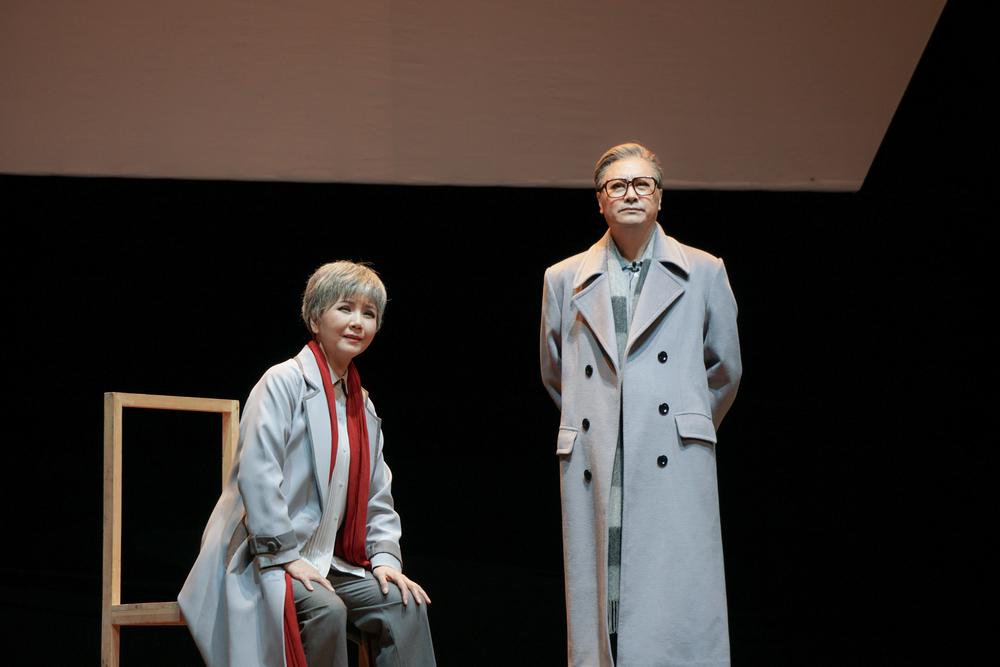 沪剧《敦煌女儿》演出现场