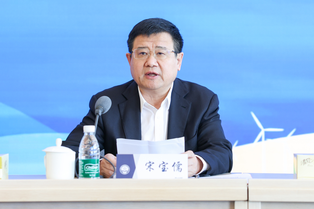 上海海事大学党委书记宋宝儒致辞