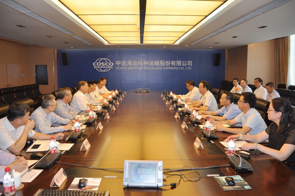 走访中远海运特种运输股份有限公司