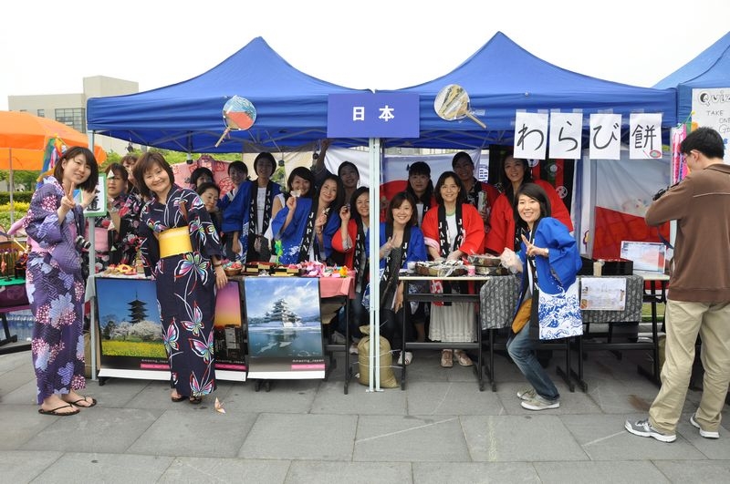 第五届文化节在美丽的海大校园遍览五洲风情 第五届文化节在美丽的海大校园遍览五洲风情