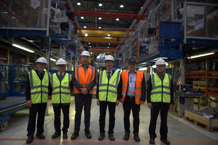 参观瓦锡兰集团瓦萨工厂生产线