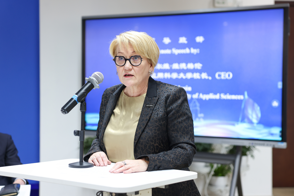 梅尔维·维德格伦校长致辞