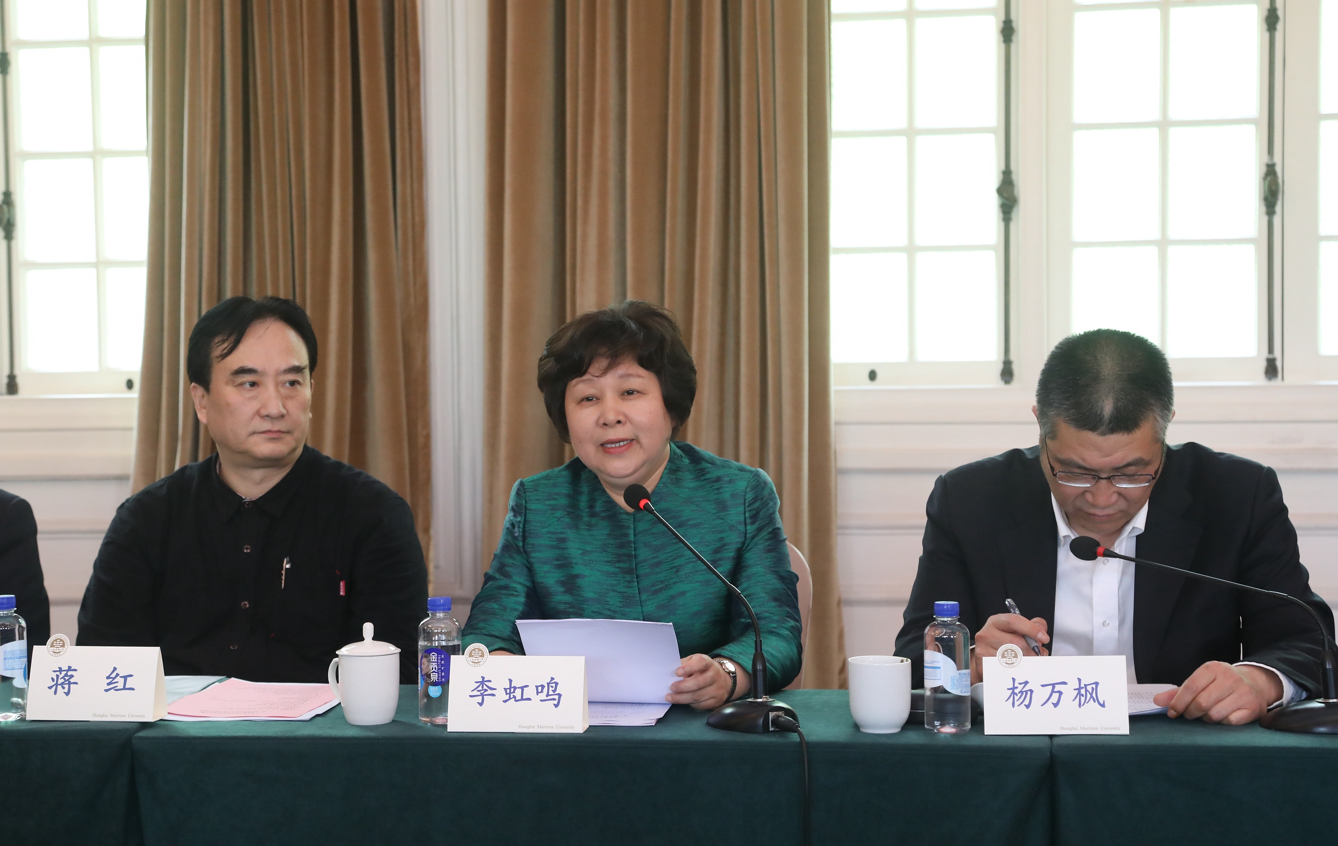 上海市科协李虹鸣副主席致辞